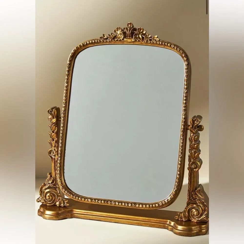 Anthropologie The Gleaming Primrose Vanity Mirror